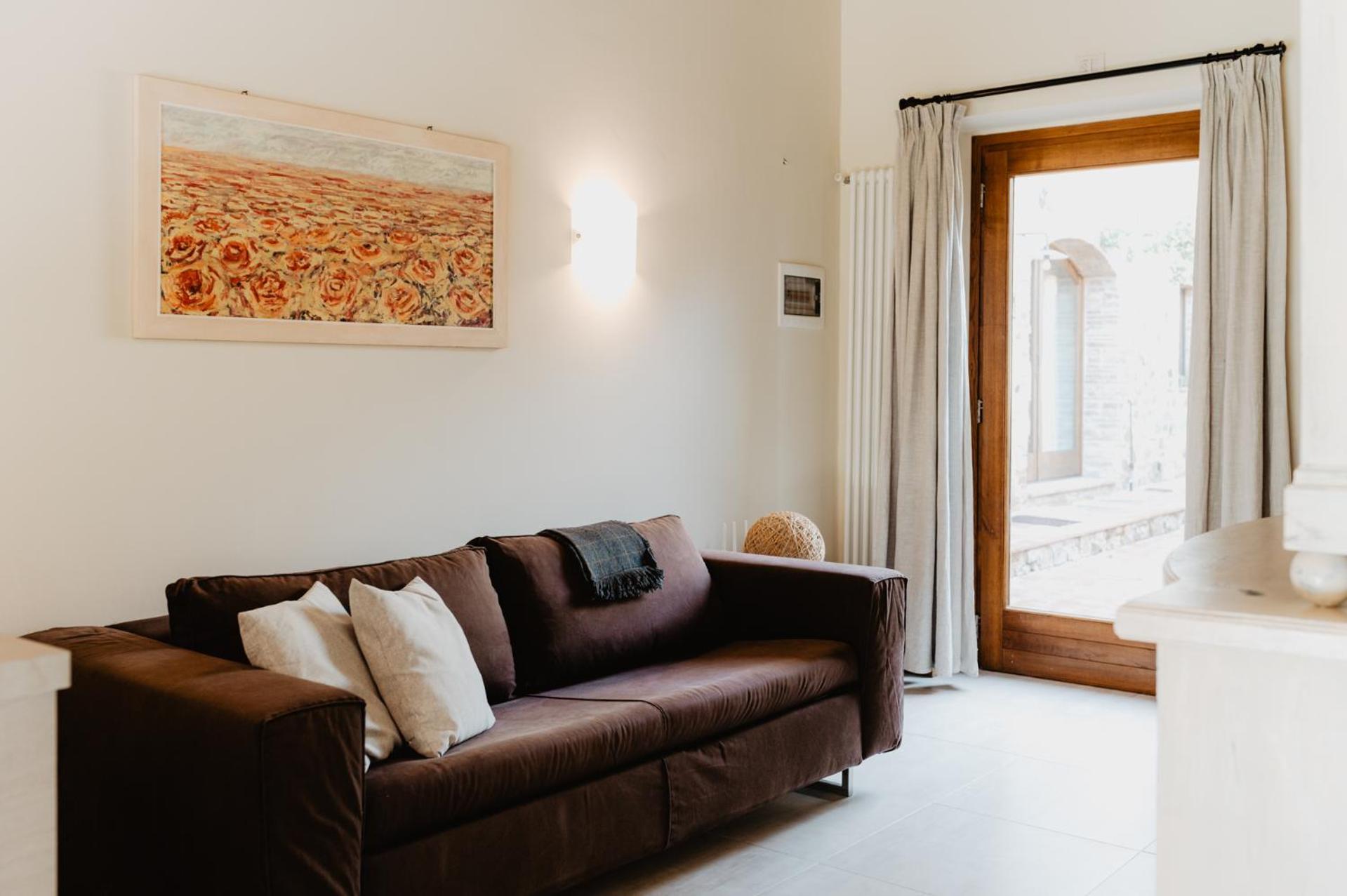 Borghetto Poggio Bianco Villa Radicondoli Ruang foto
